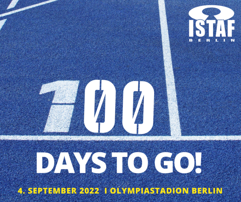 Vorfreude steigt – 100 Tage bis zum ISTAF!
