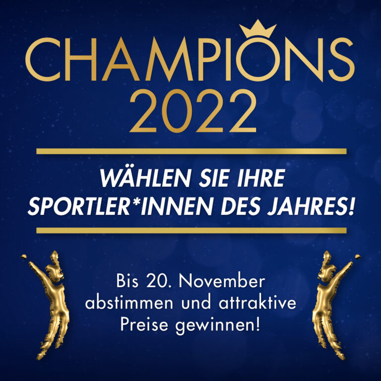 CHAMPIONS 2022: Endspurt bei der Wahl von Berlins Sportler*innen des Jahres